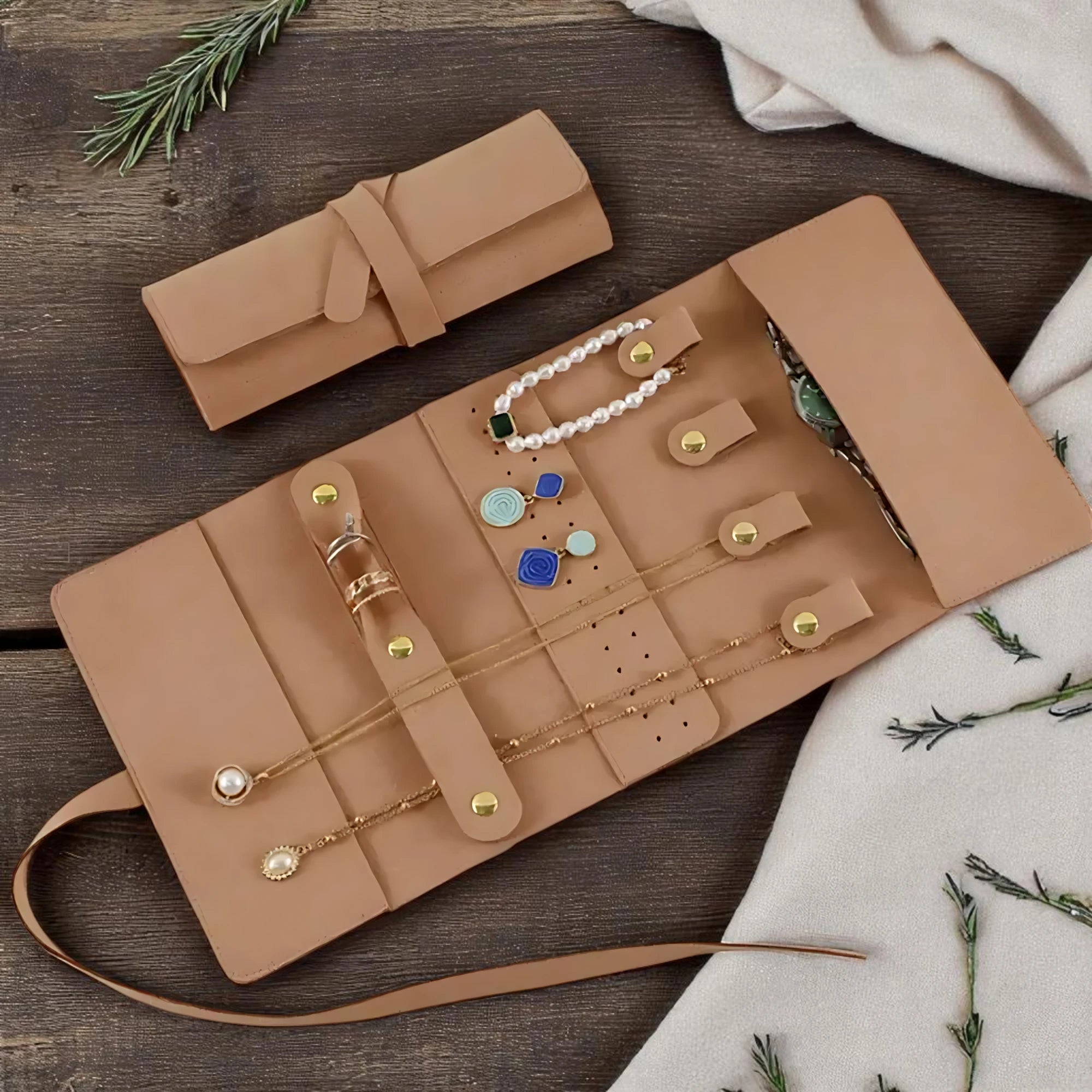 Pochette Rouleaux à Bijoux - leportebijoux.fr