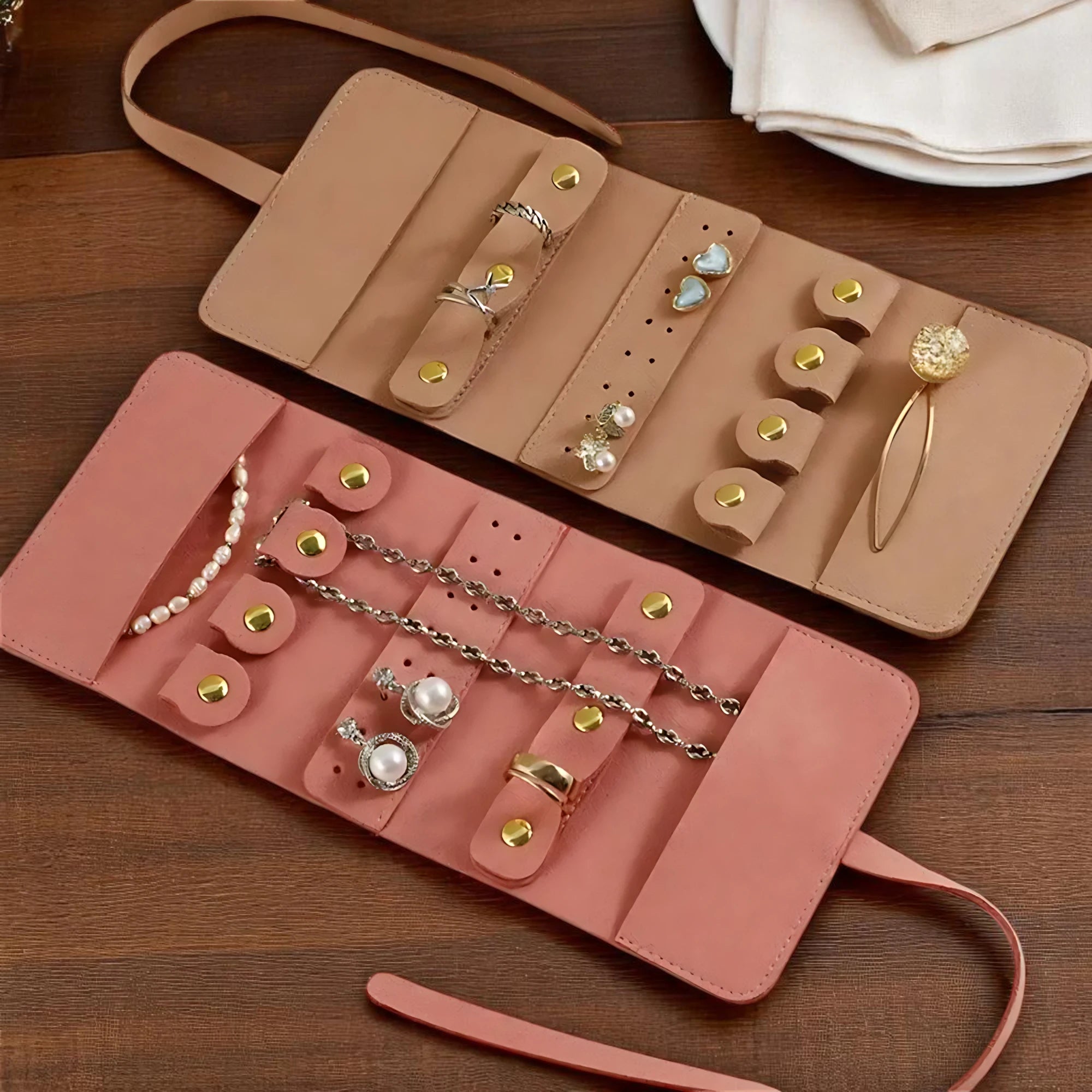 Pochette Rouleaux à Bijoux - leportebijoux.fr