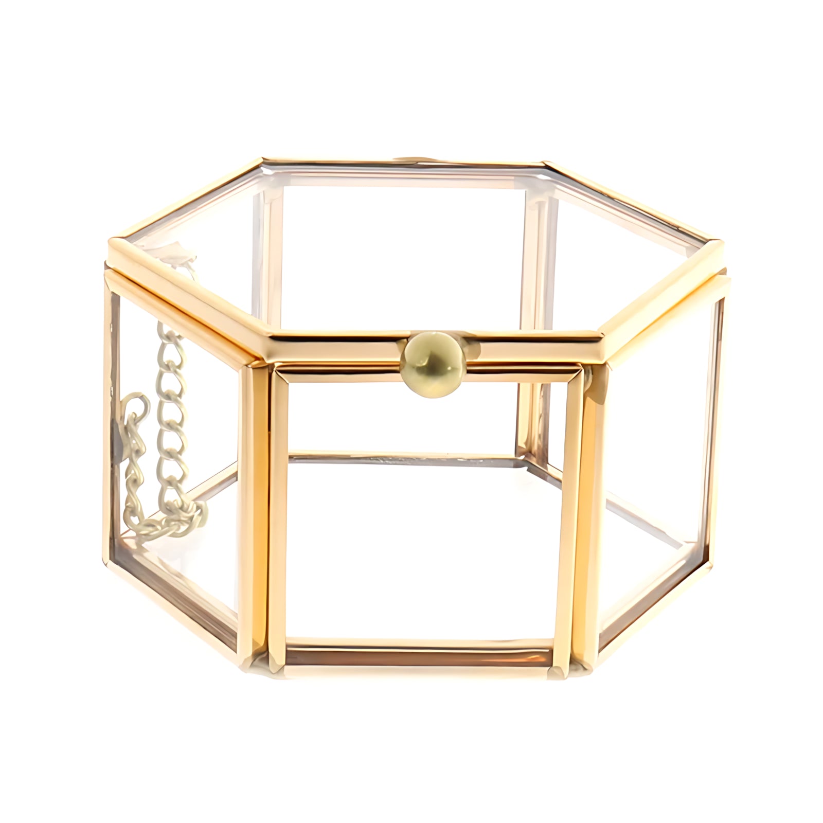 Boîte à Bijoux en Verre et Métal - leportebijoux.fr