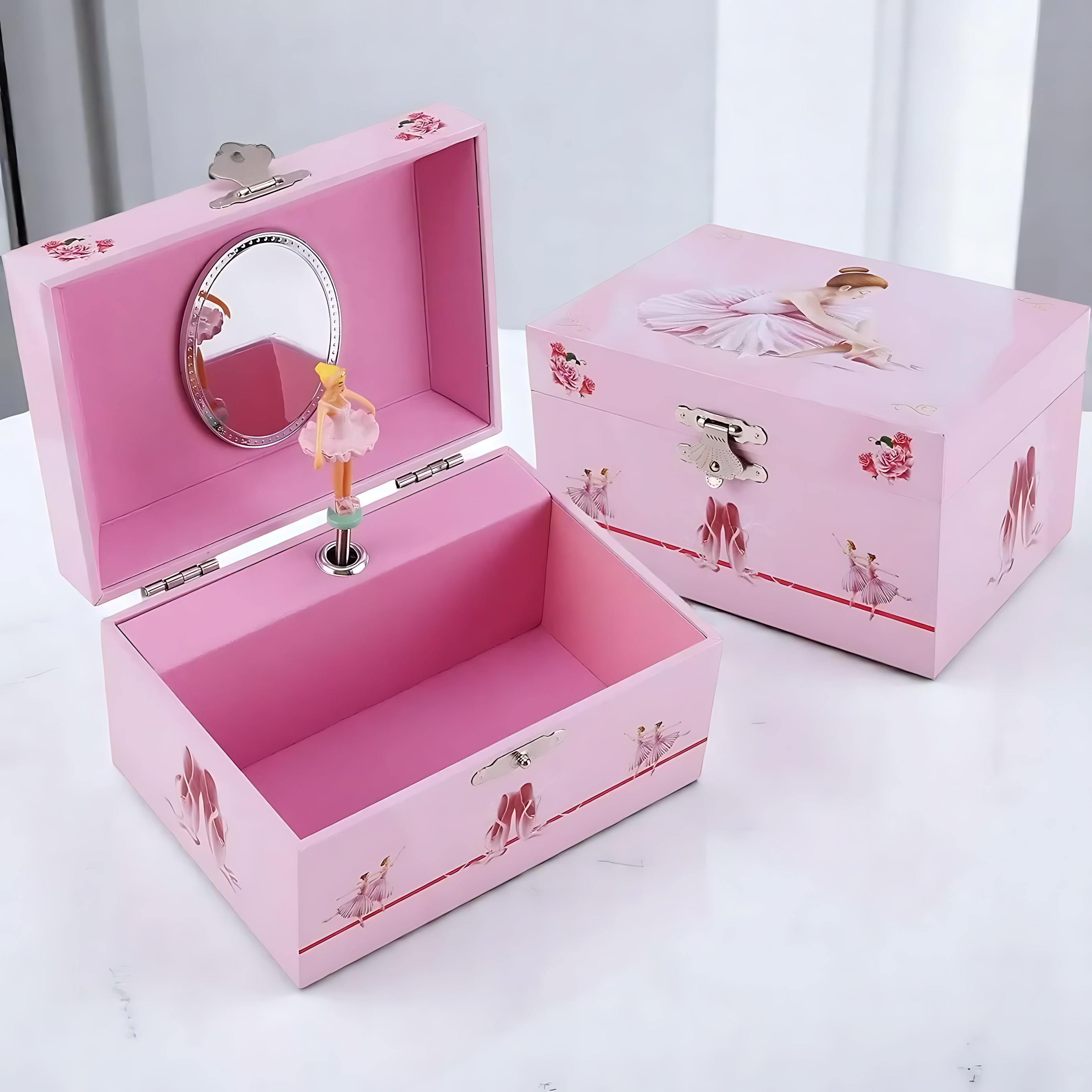 Boîte à Bijoux Musicale pour Fillette - leportebijoux.fr