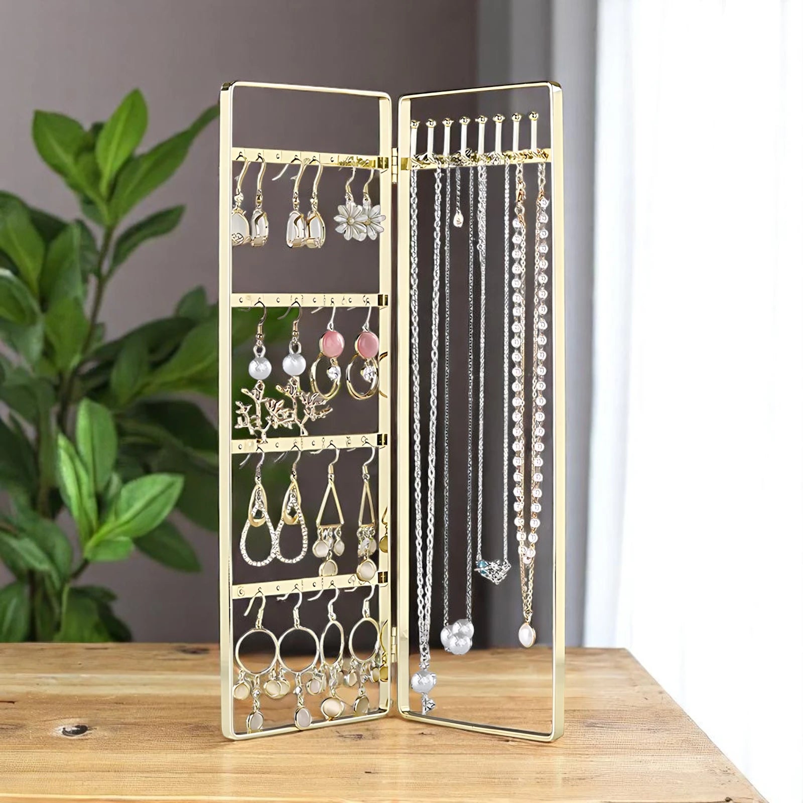 Présentoir Bijoux à Volets Pliables - leportebijoux.fr