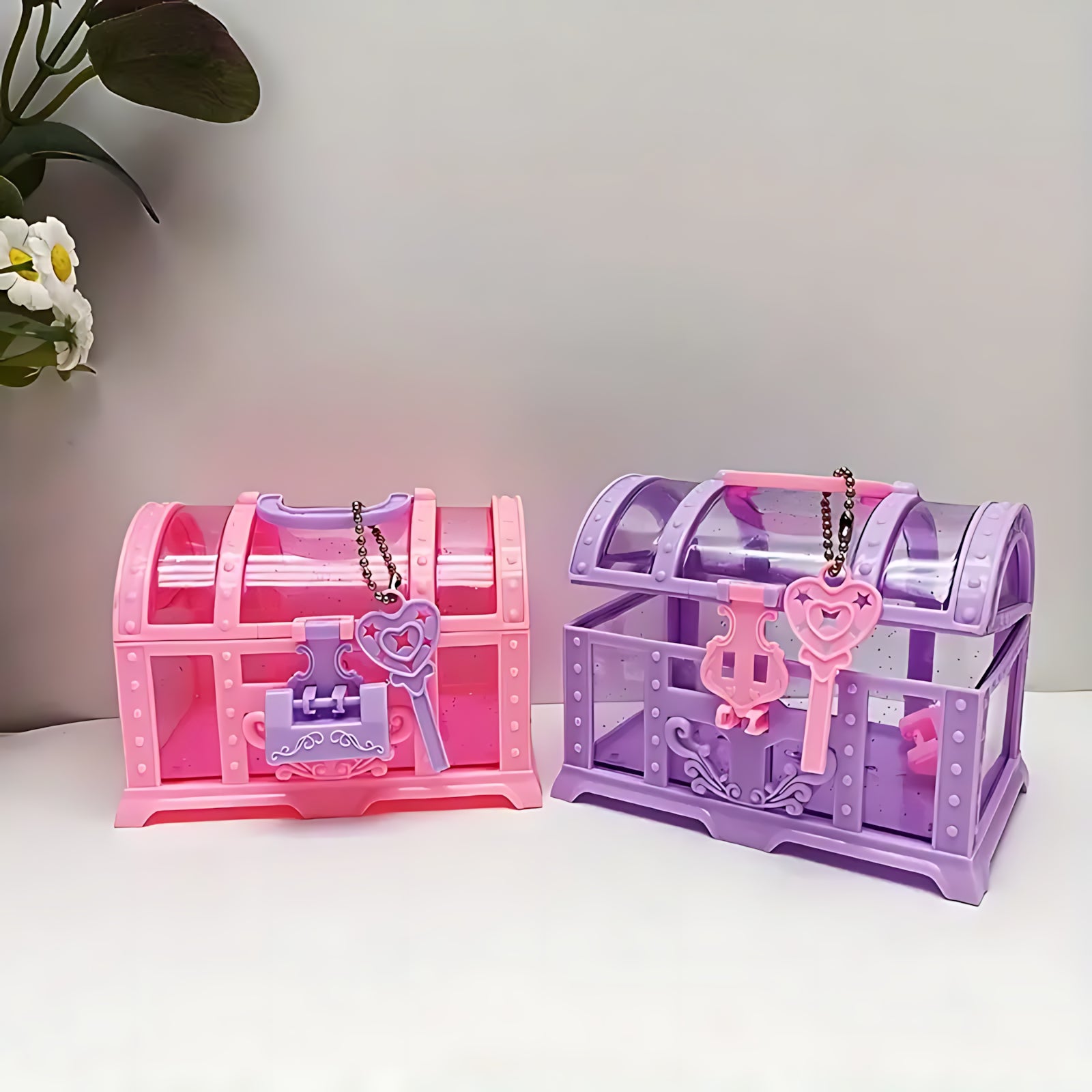 Boîte à Bijoux en Verre Transparent - leportebijoux.fr