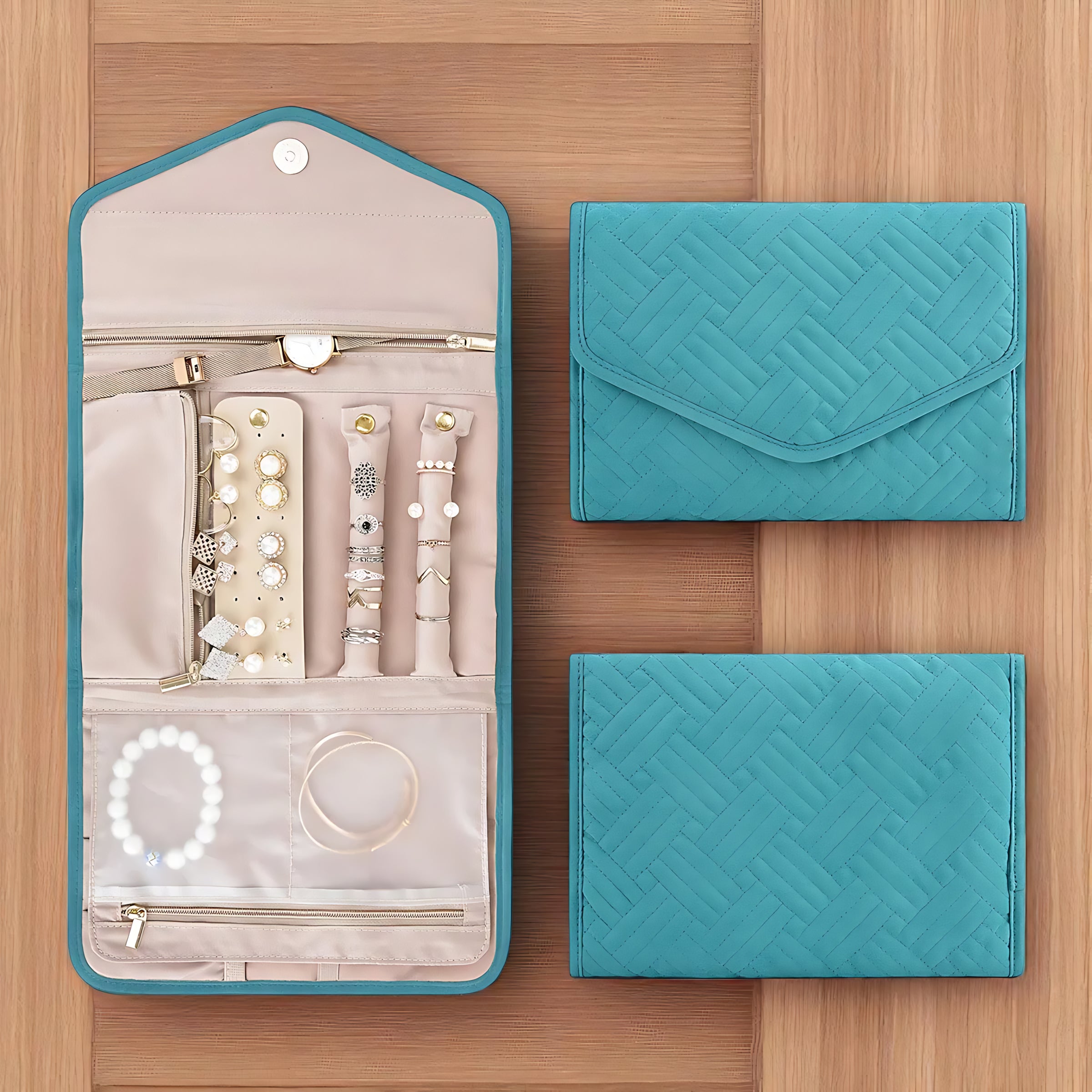 Petite Pochette à Bijoux de Voyage - leportebijoux.fr