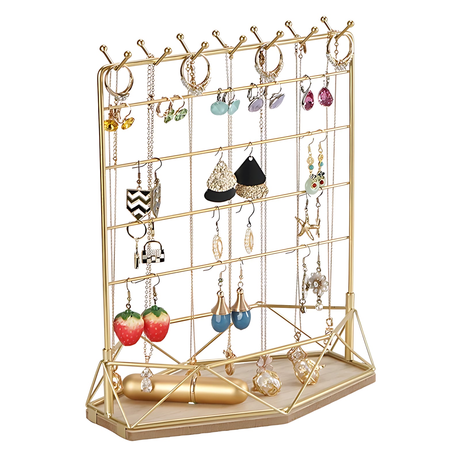 Porte Bijoux Métal Doré - leportebijoux.fr