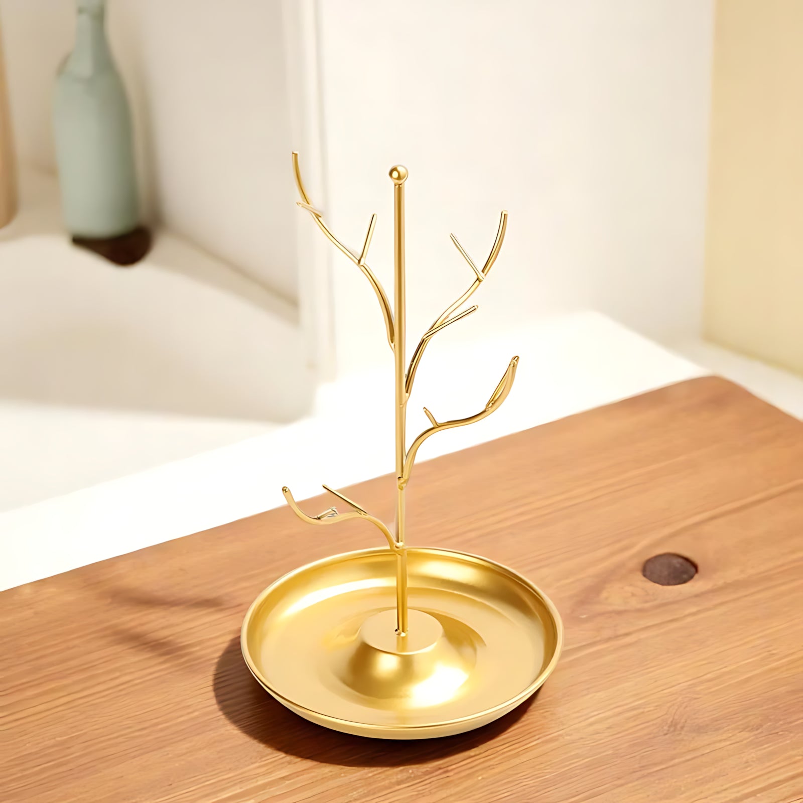 Arbre à Bijoux en Métal Design - leportebijoux.fr