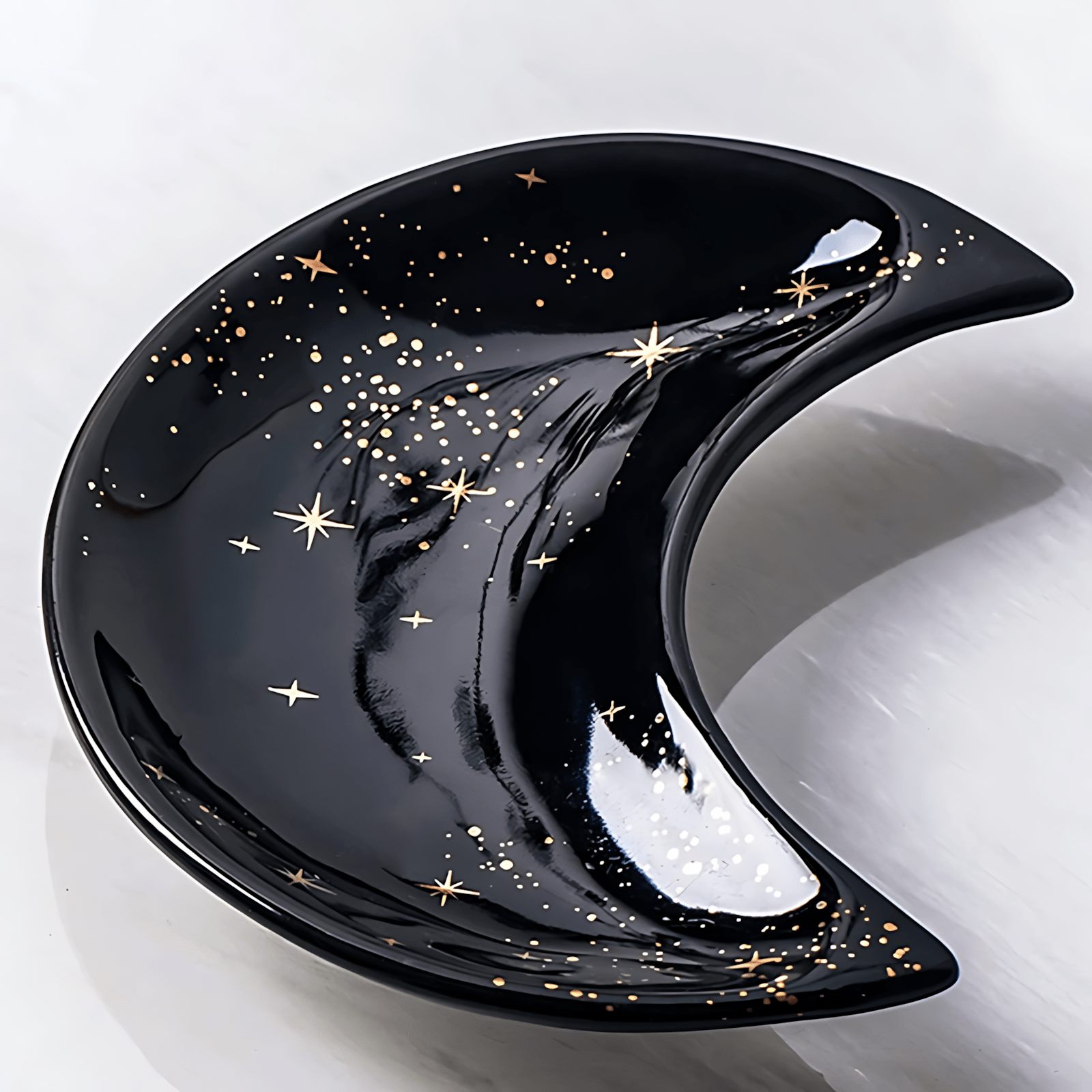 Coupelle à Bijoux Céramique Lune - leportebijoux.fr