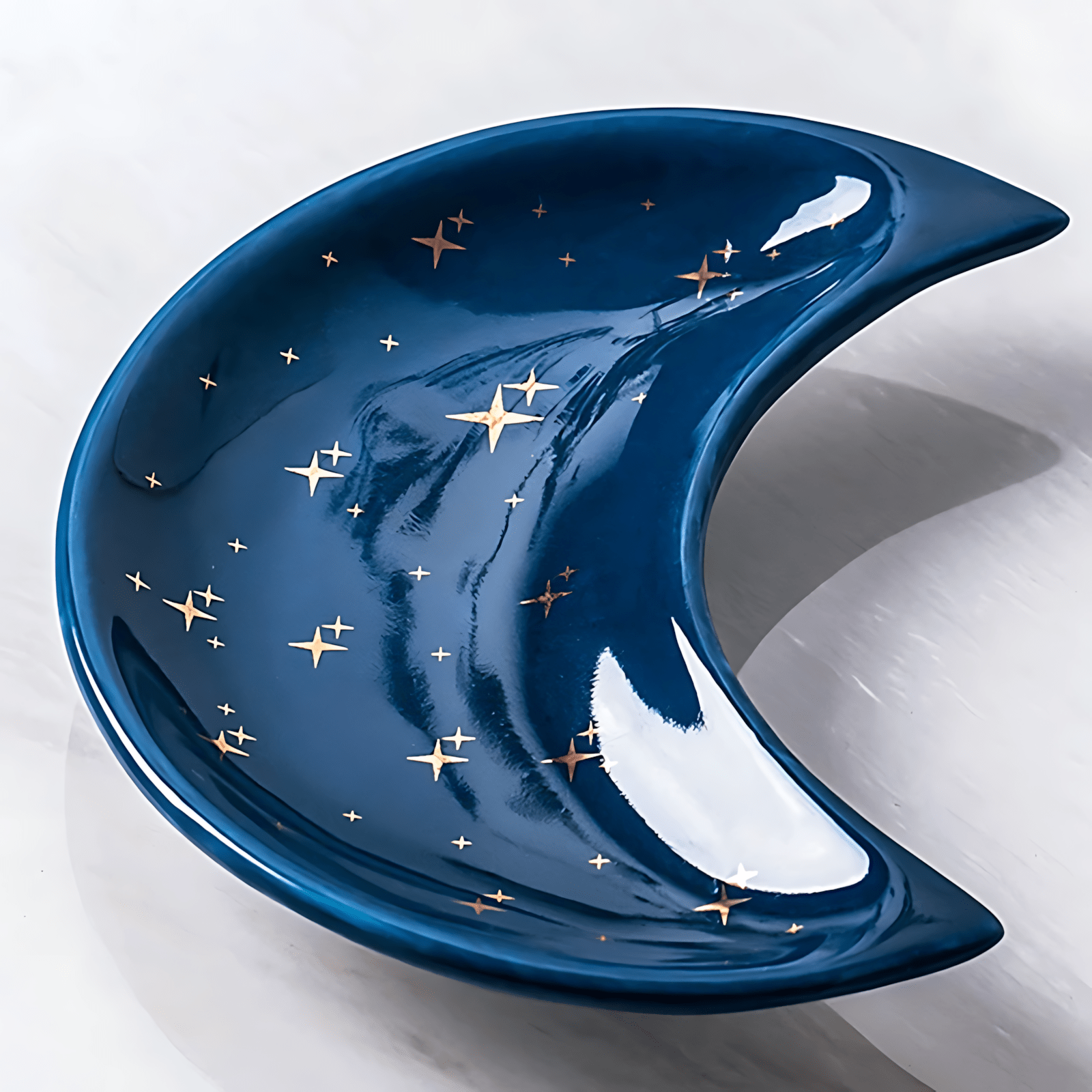 Coupelle à Bijoux Céramique Lune - leportebijoux.fr