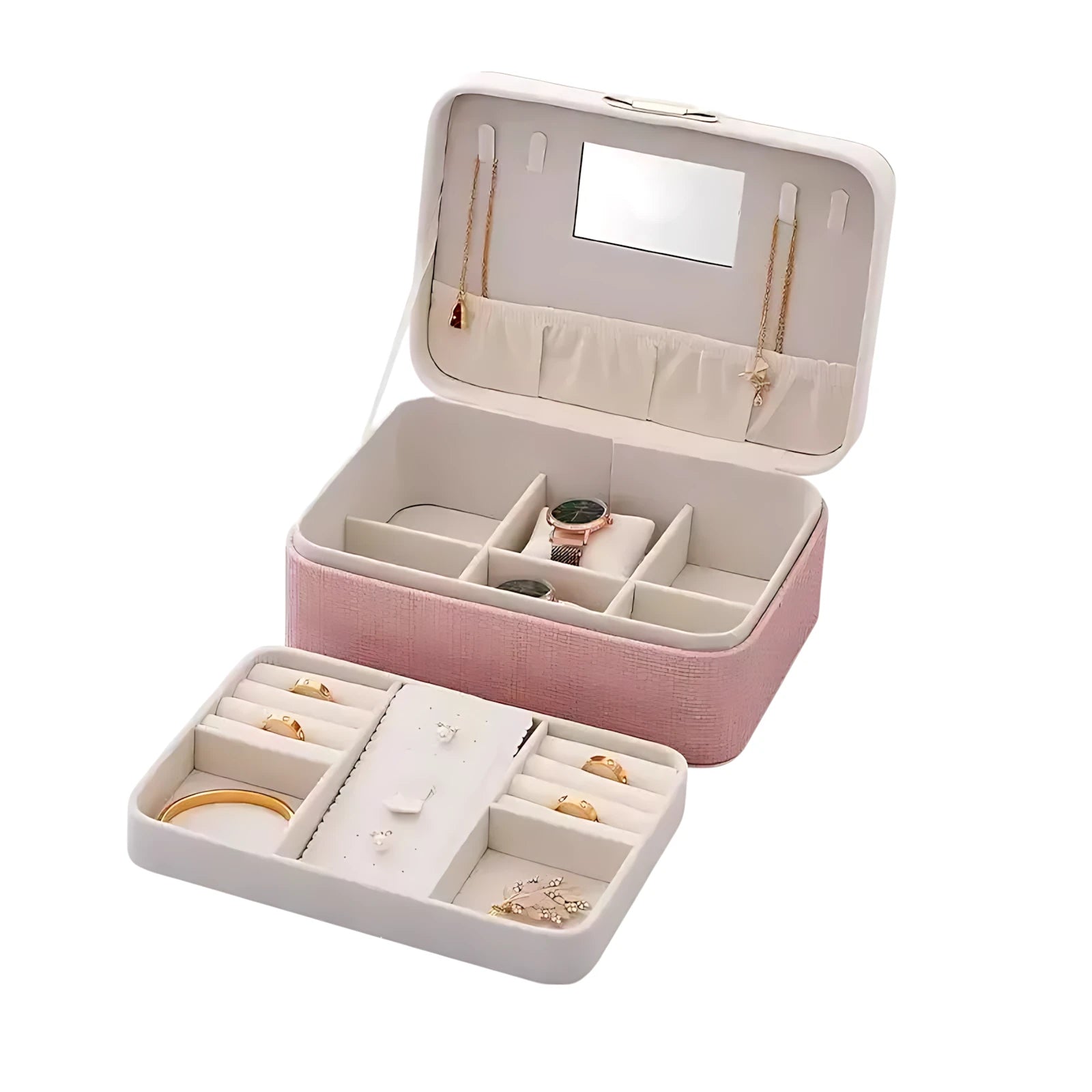 Boîte à bijoux avec Miroir - Mirova