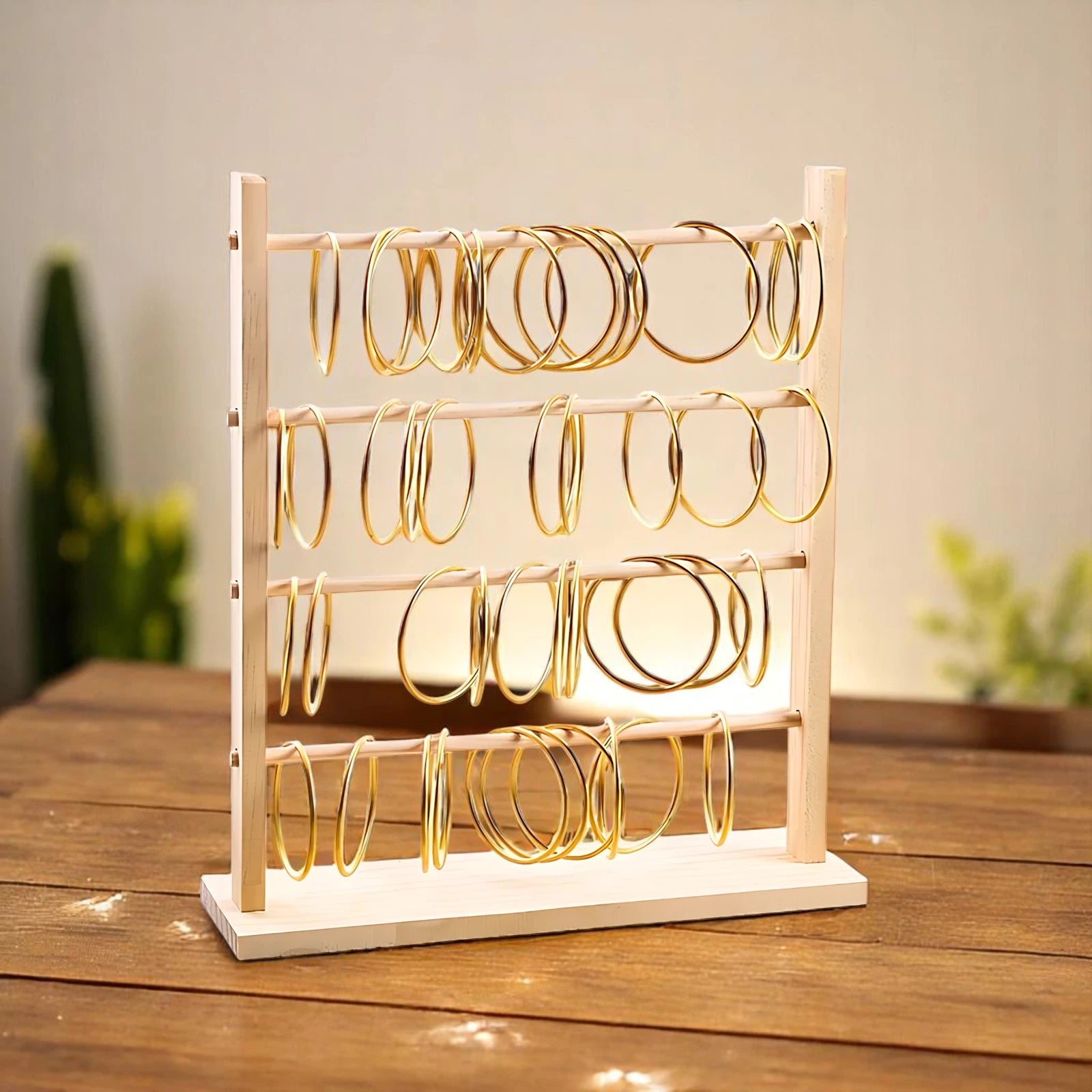 Présentoir Bracelet en Bois Pratique - leportebijoux.fr