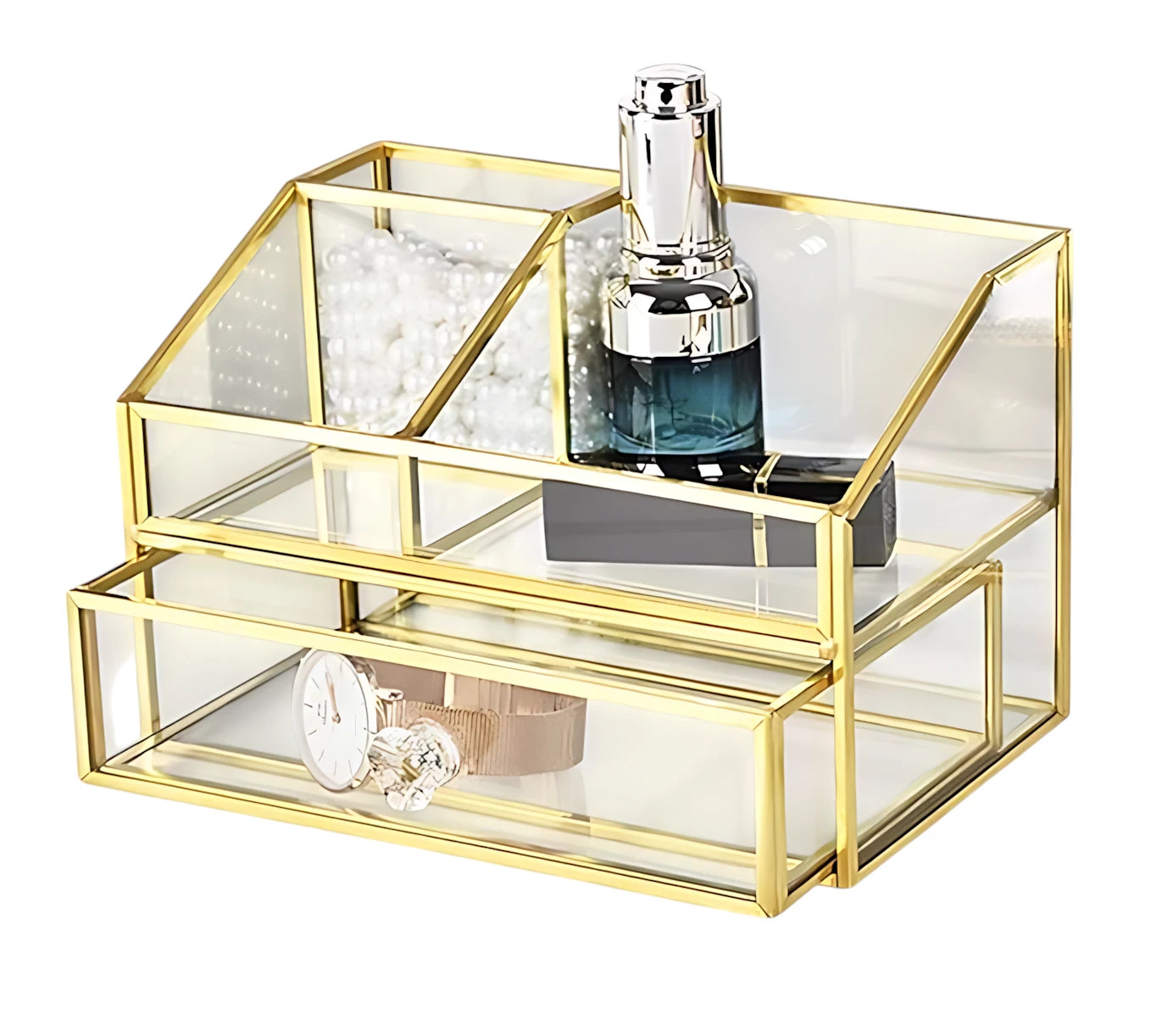 Grande Boîte à Bijoux en Verre