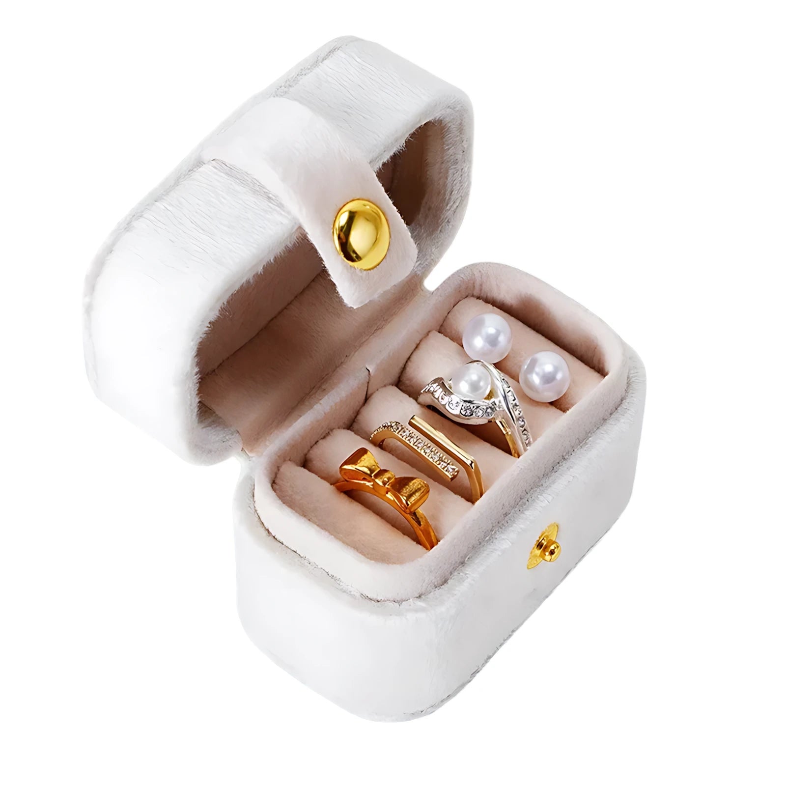 Mini Boîte à Bijoux pour Bagues