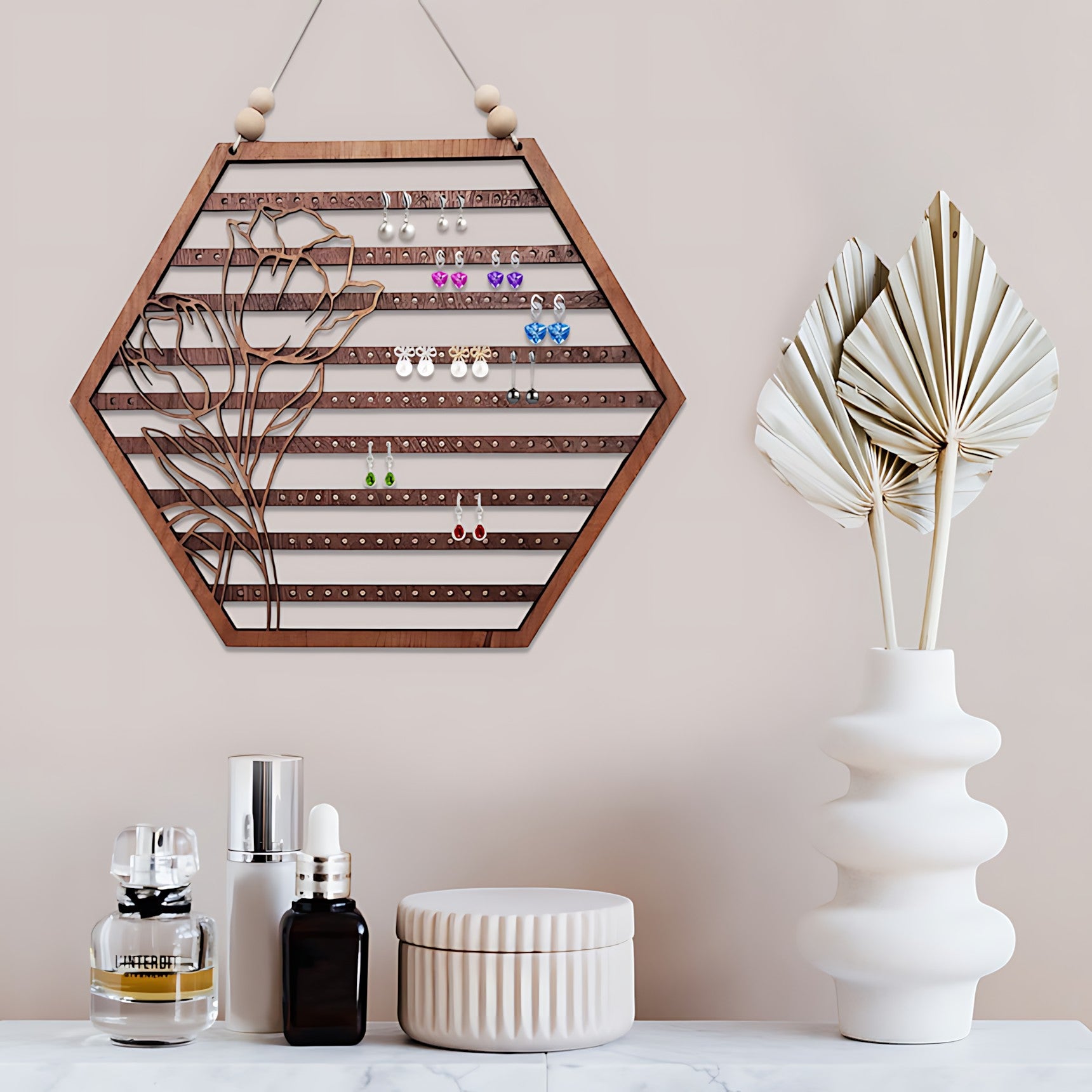 Porte Bijoux Mural - Boisélia