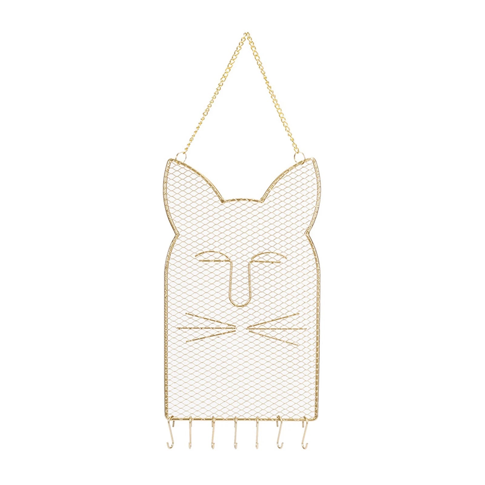 Porte Bijoux Mural Chat