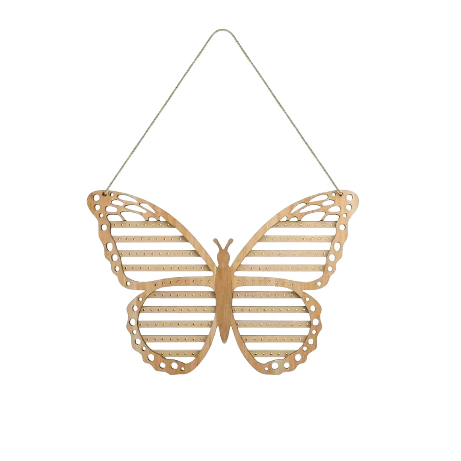 Porte Bijoux Mural en Bois