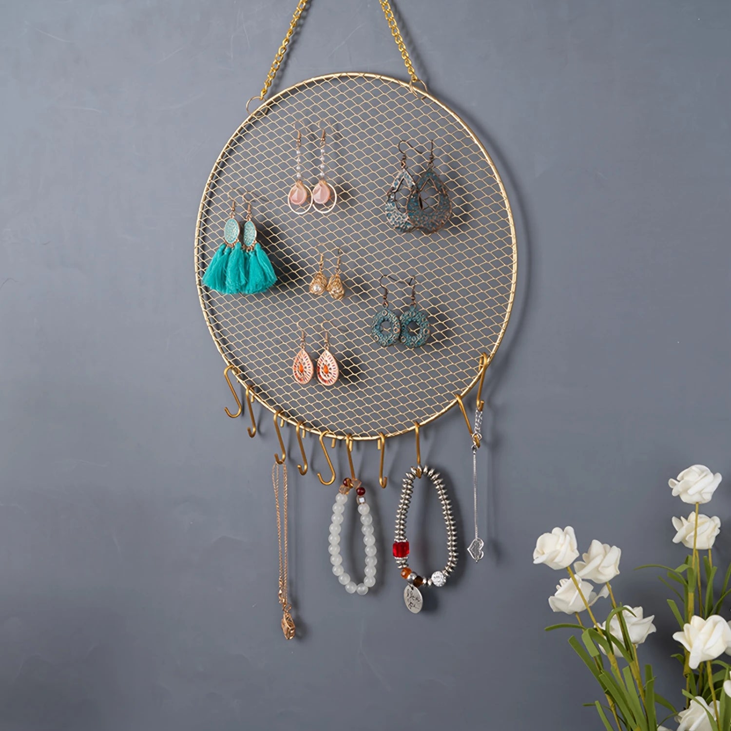 Rangement Mural pour Bijoux