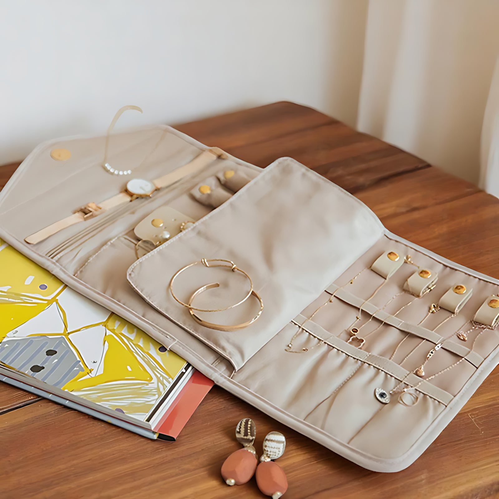Petite Pochette à Bijoux de Voyage - leportebijoux.fr