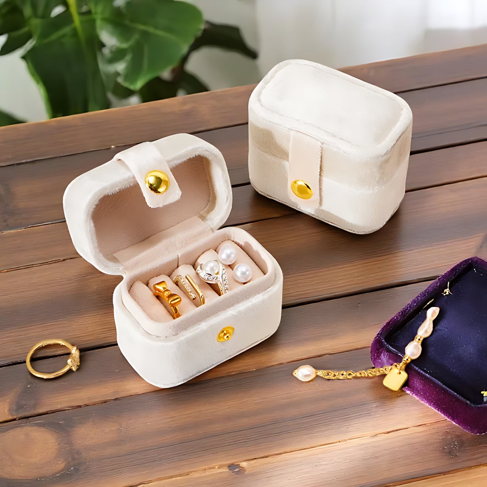 Mini Boîte à Bijoux pour Bagues - leportebijoux.fr