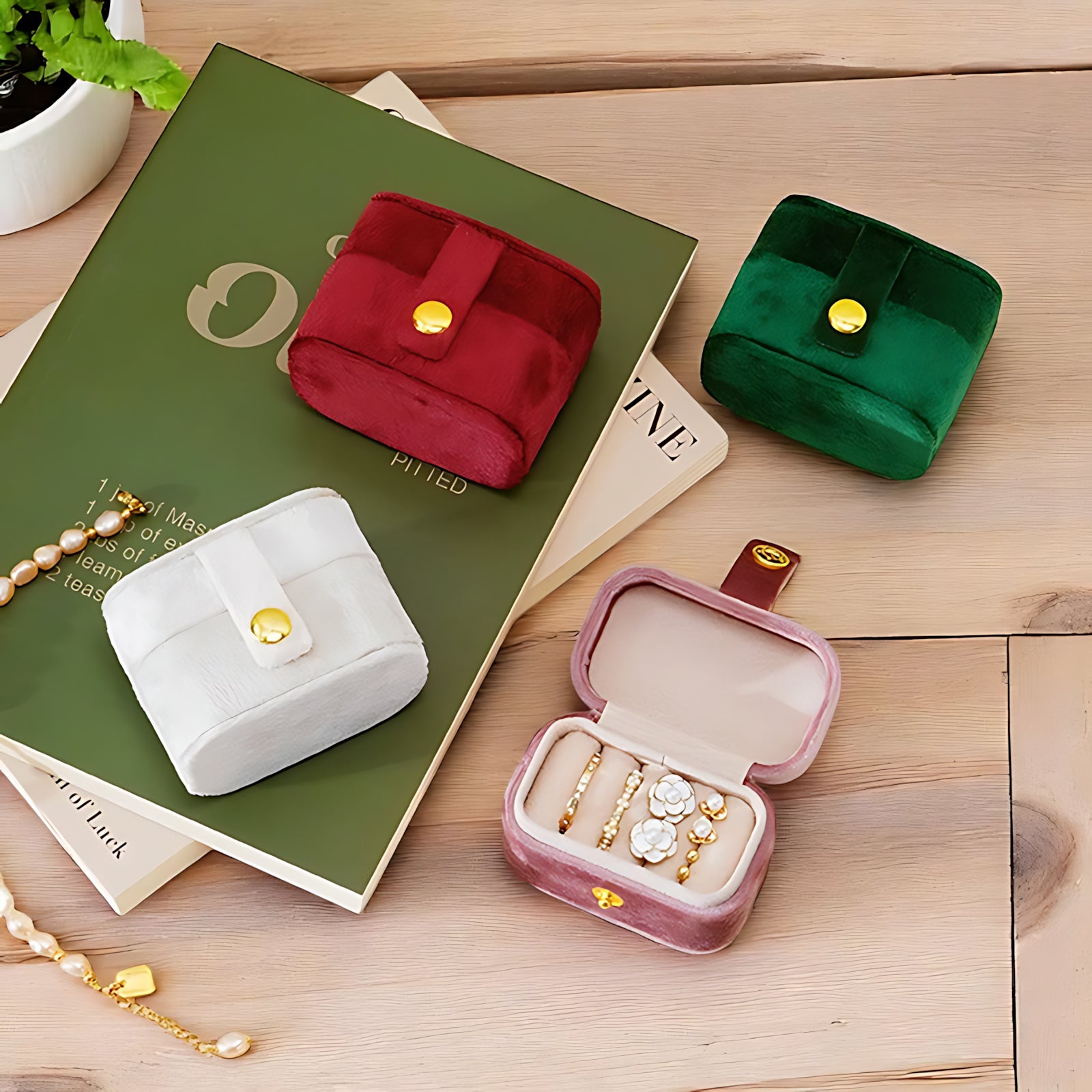 Mini Boîte à Bijoux pour Bagues - leportebijoux.fr