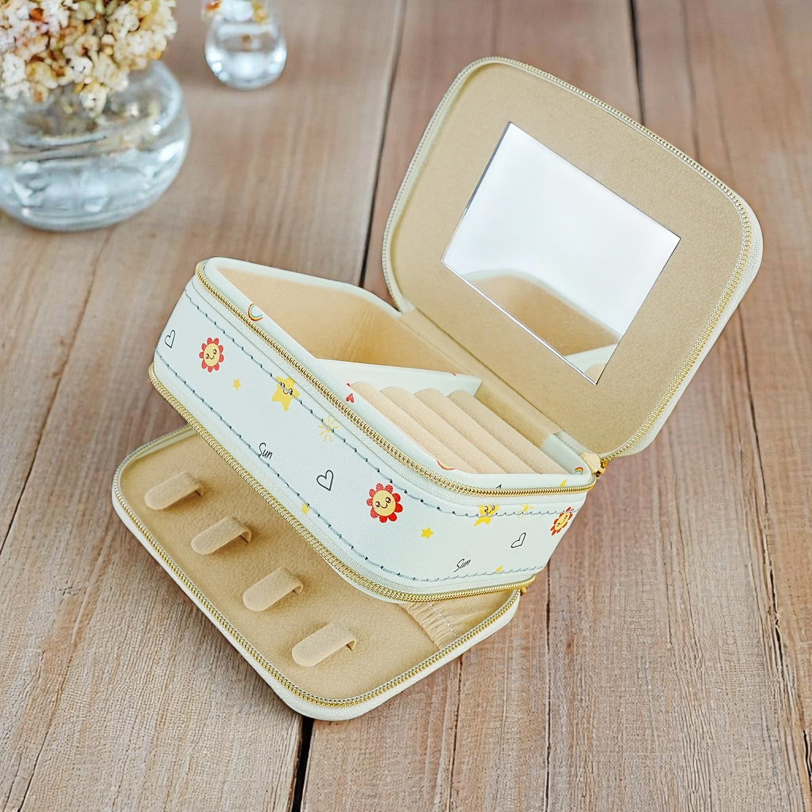 Trousse à Bijoux Double Zip