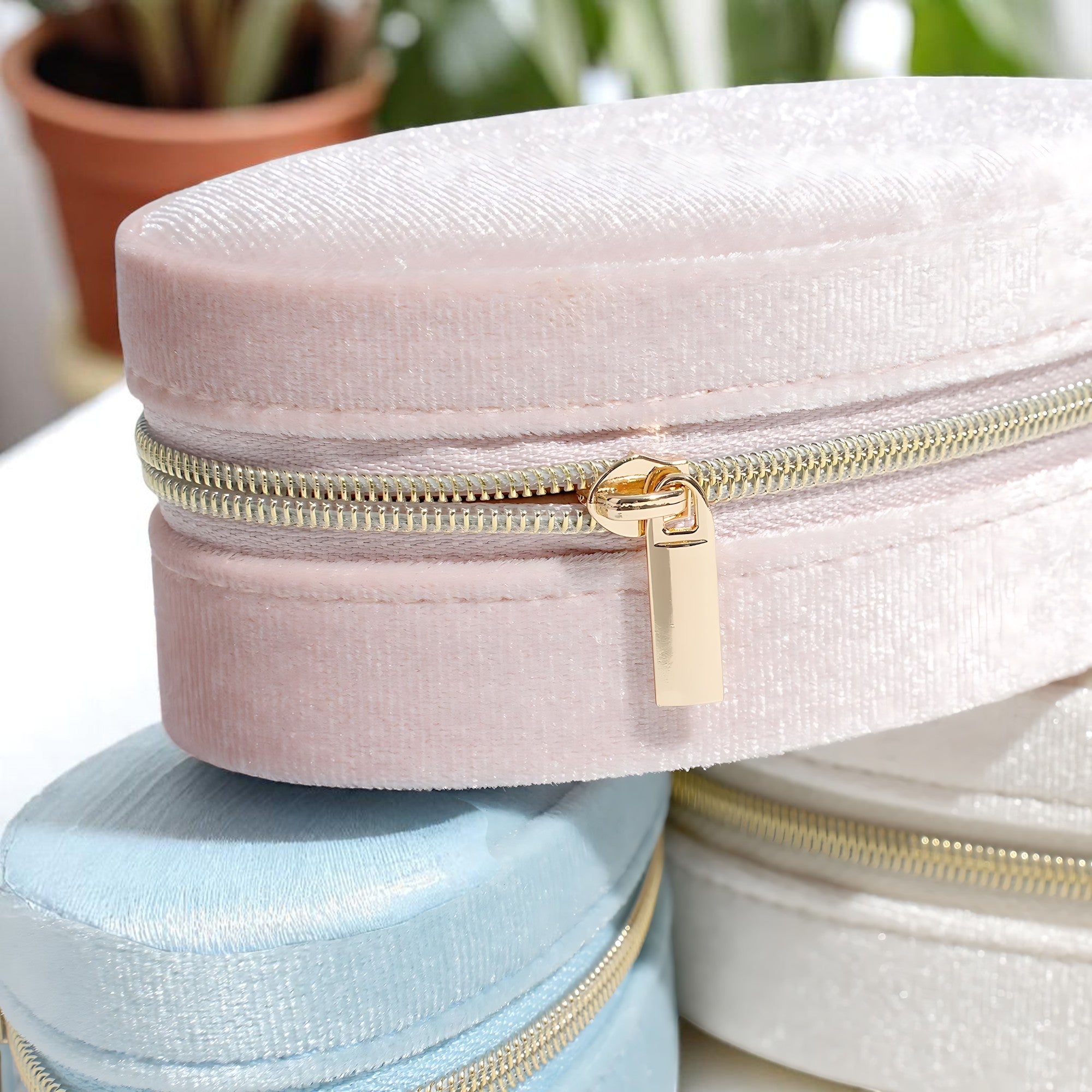 Trousse à Bijoux de Voyage Ovale