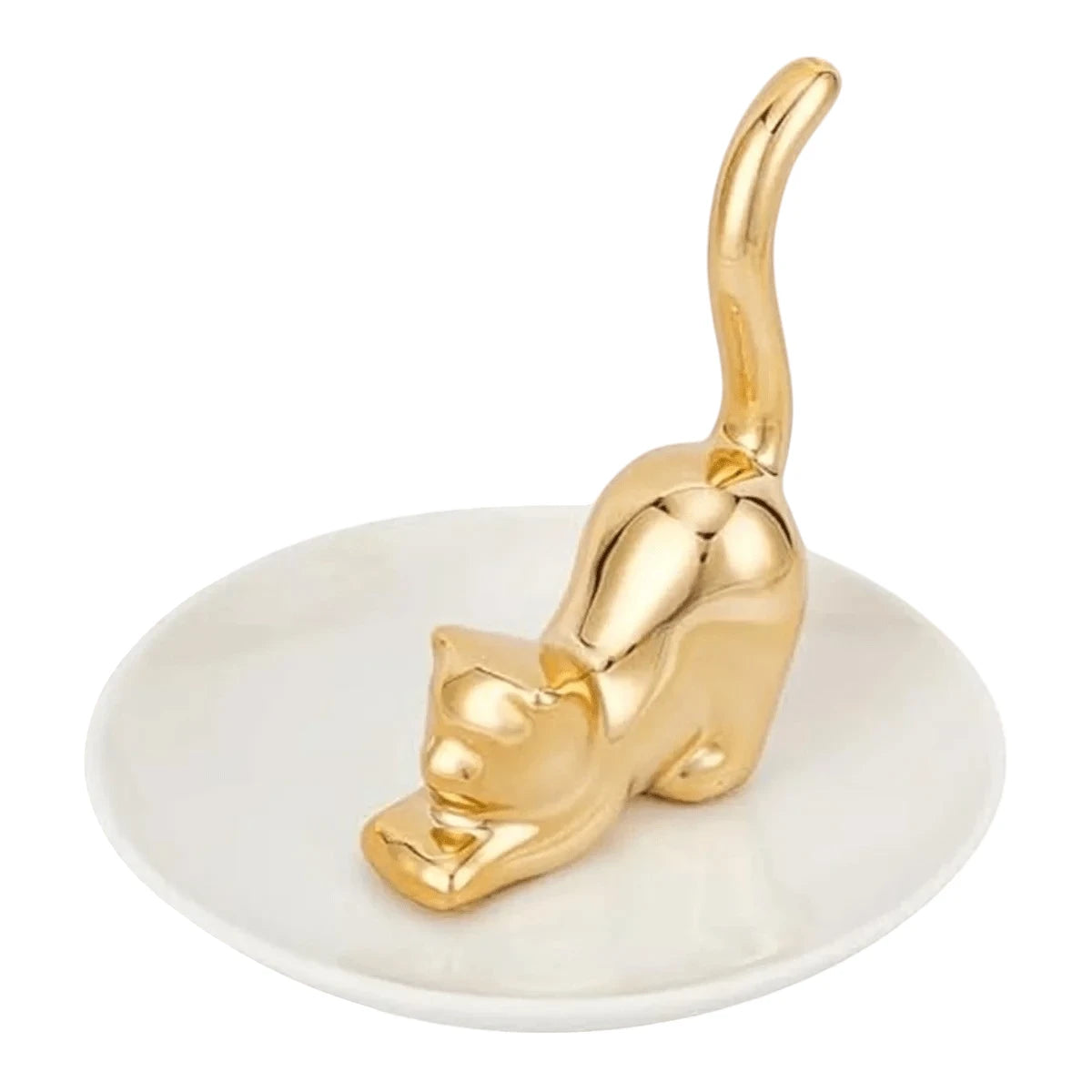 Chat Porte Bagues