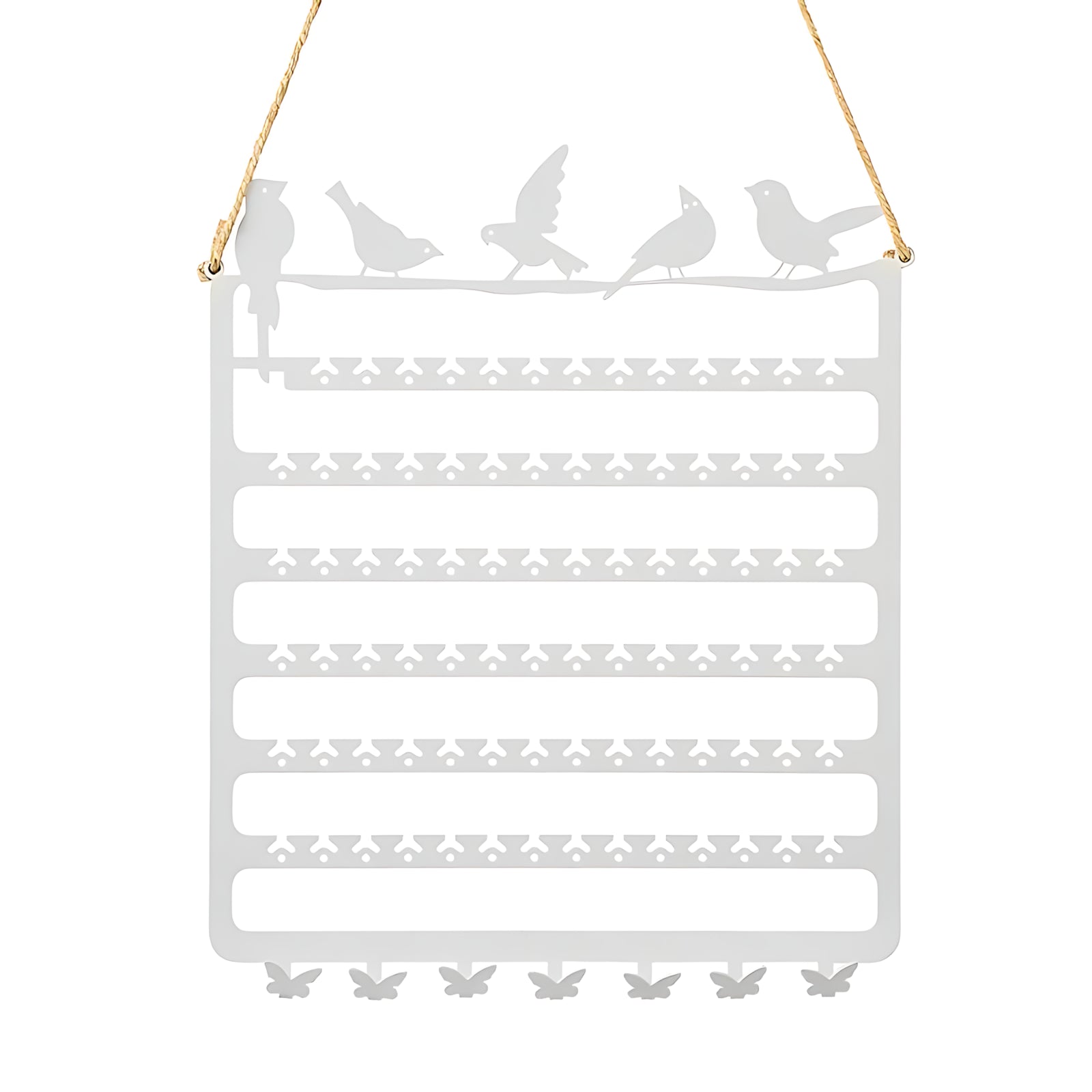 Porte Bijoux Mural Original Murmure d’Oiseaux - leportebijoux.fr