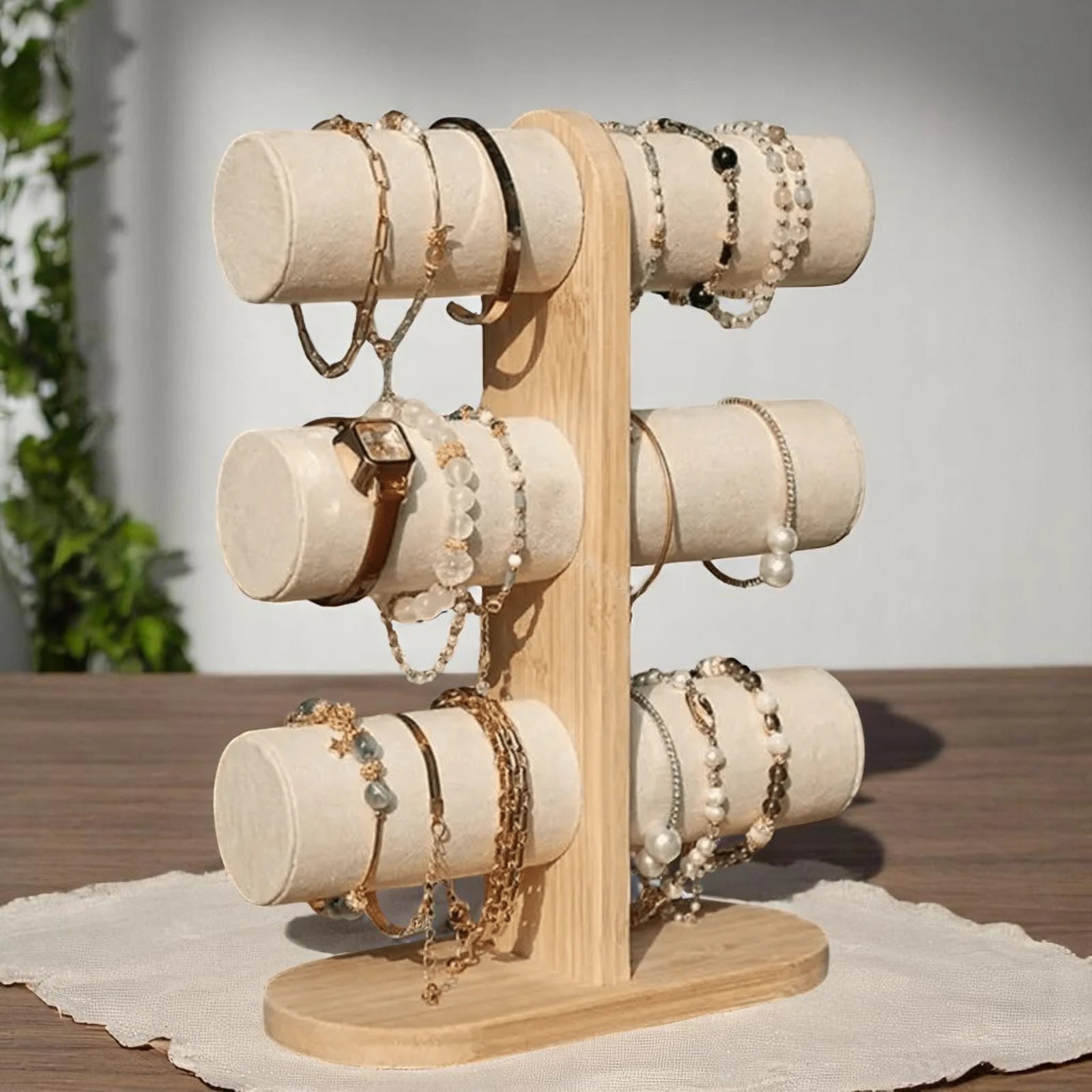Présentoir Bracelet à Trois Étages - leportebijoux.fr