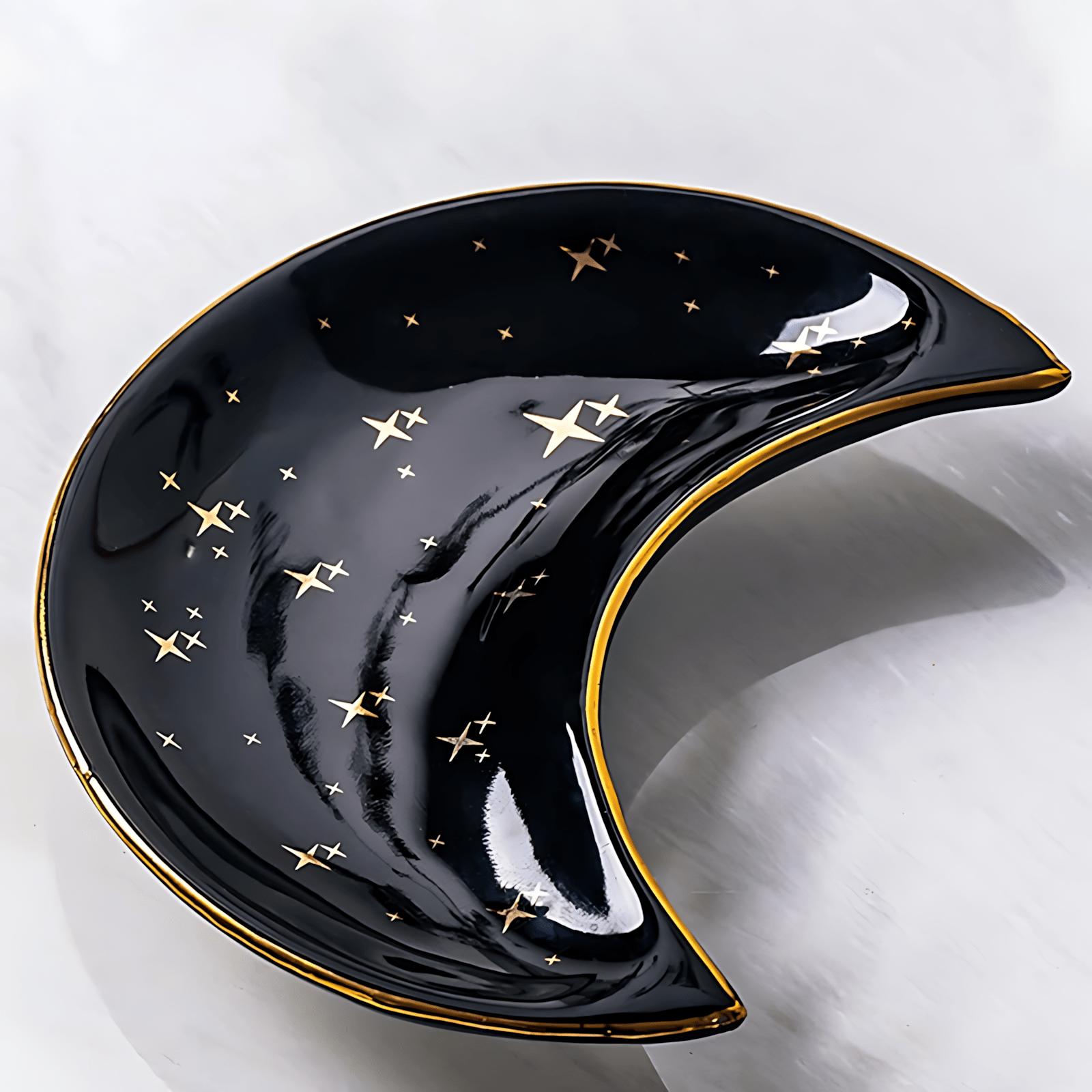Coupelle à Bijoux Céramique Lune - leportebijoux.fr